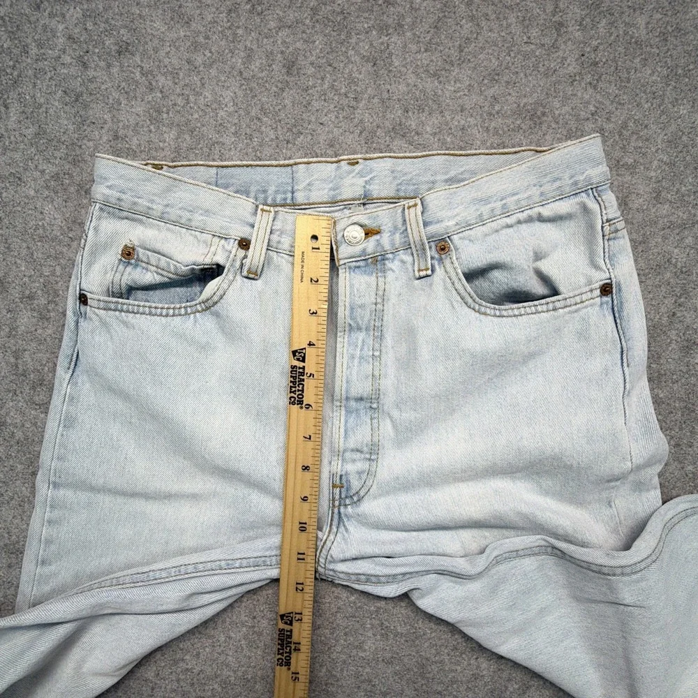 Vintage Levis 501 Made In USA Jeans Men's 34x34 (Fits 32x32) Denim 1992